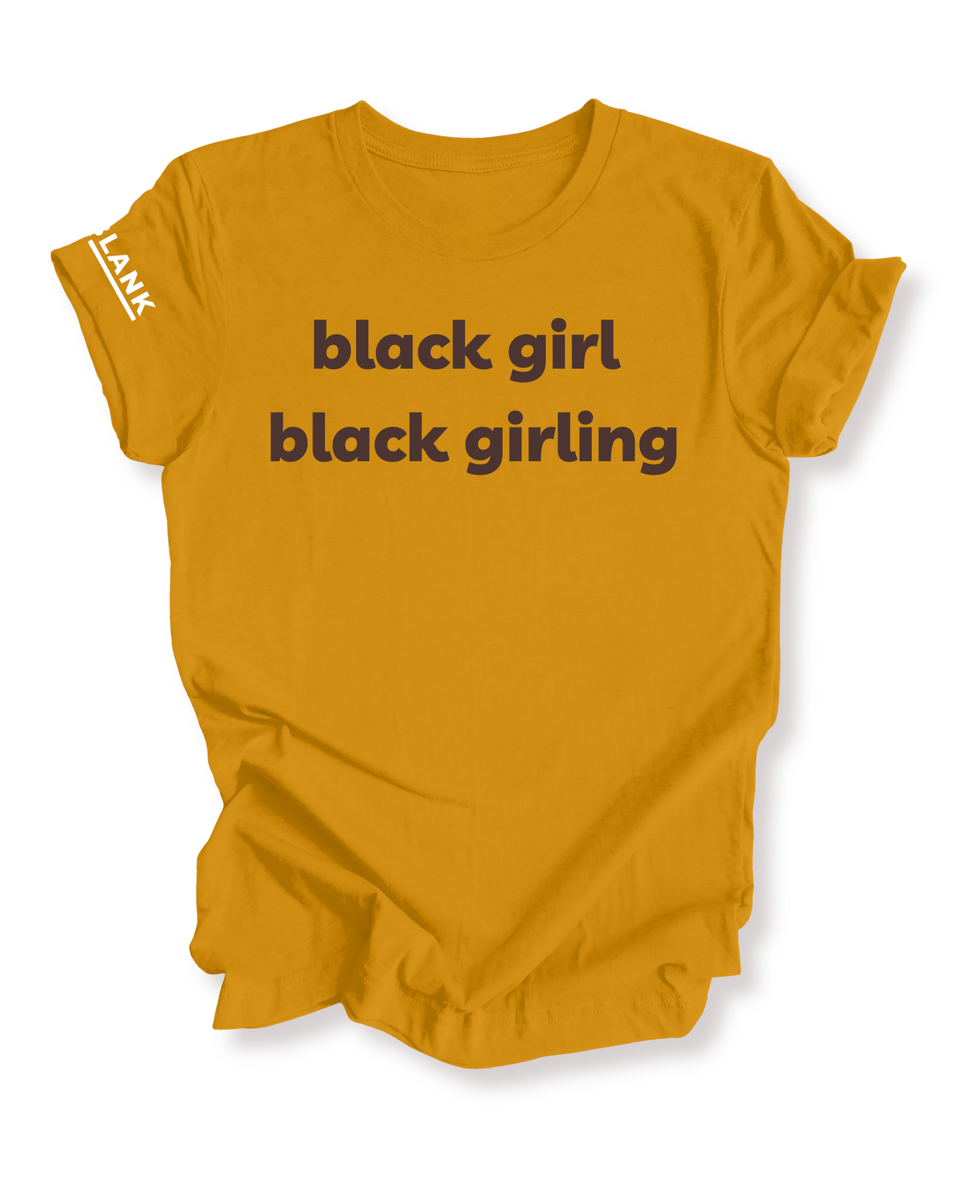 BLACK GIRLING TEE