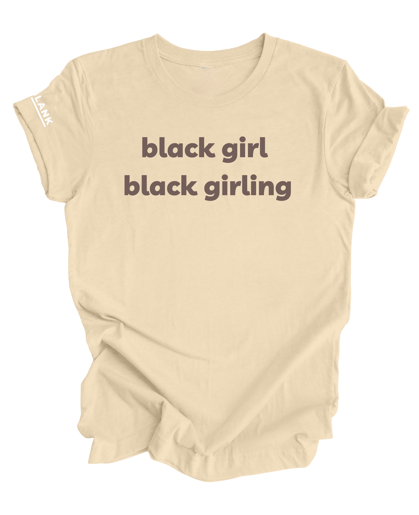 BLACK GIRLING TEE