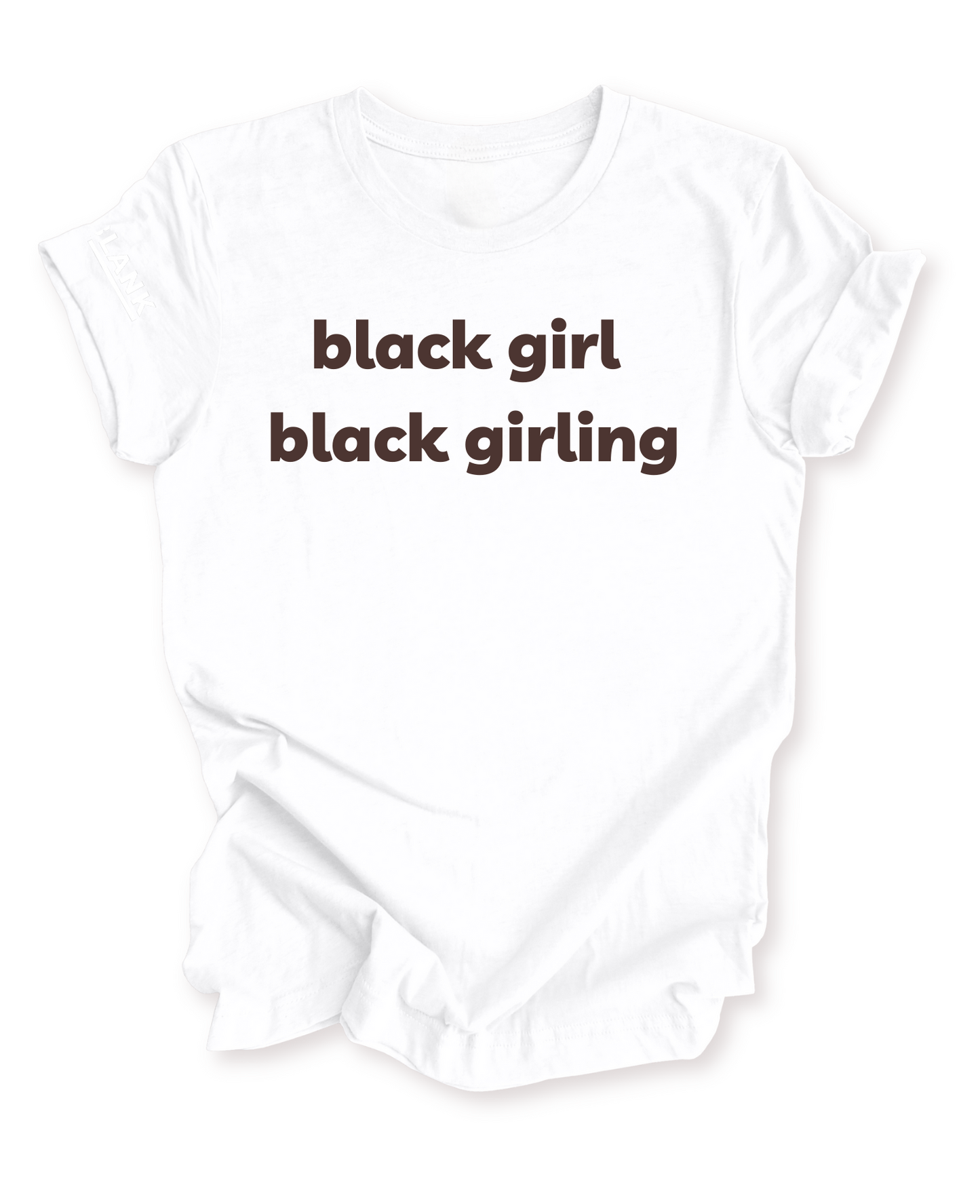 BLACK GIRLING TEE